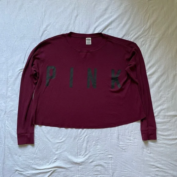 PINK Long Sleeve Sweatshirt - Picture 2 of 9
